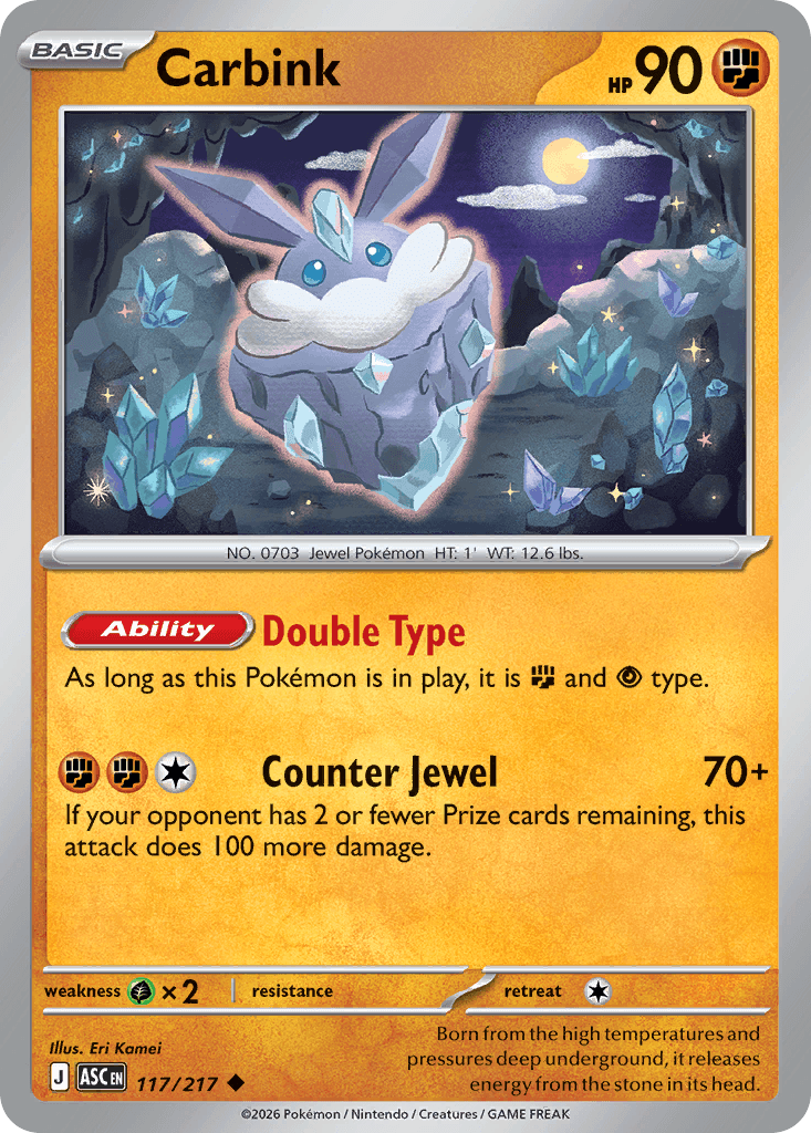 Carbink 117 — Ascended Heroes