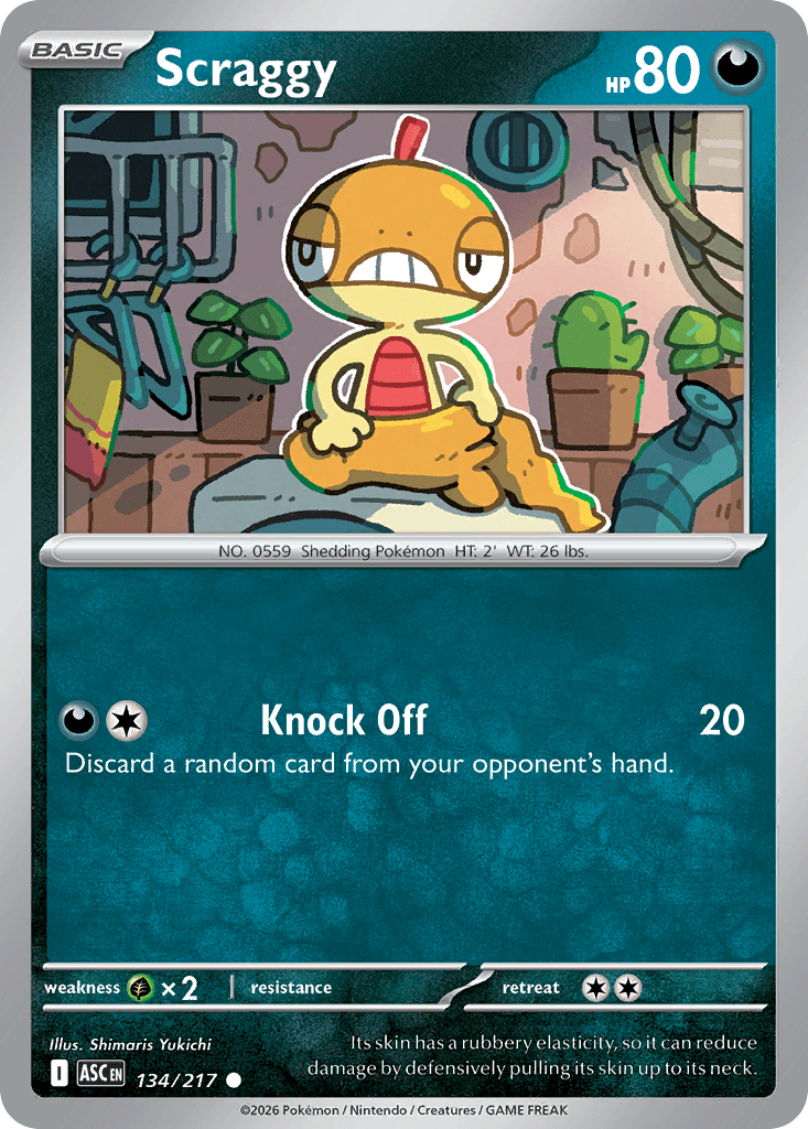 Scraggy 134