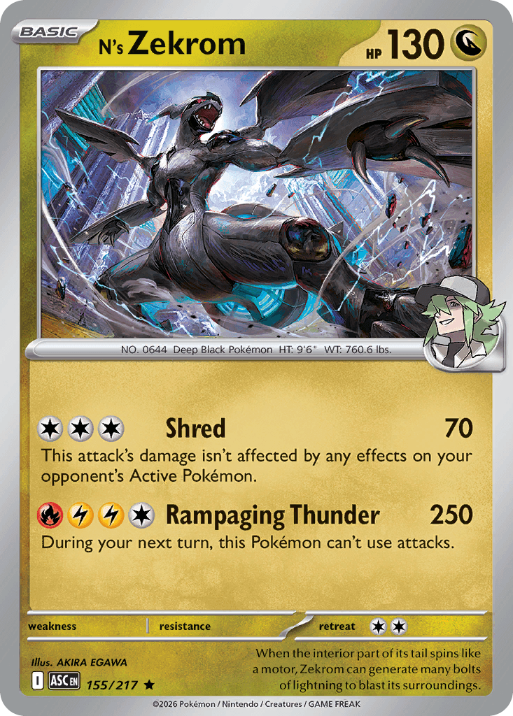 N's Zekrom 155