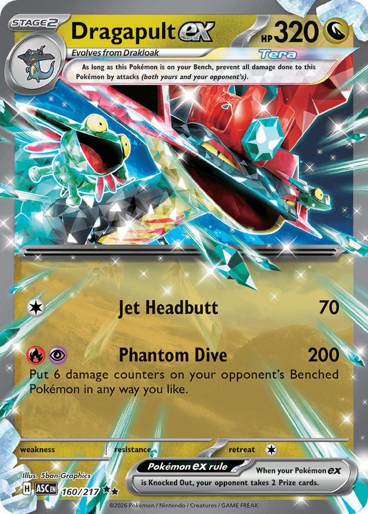 Dragapult ex 160 — Ascended Heroes