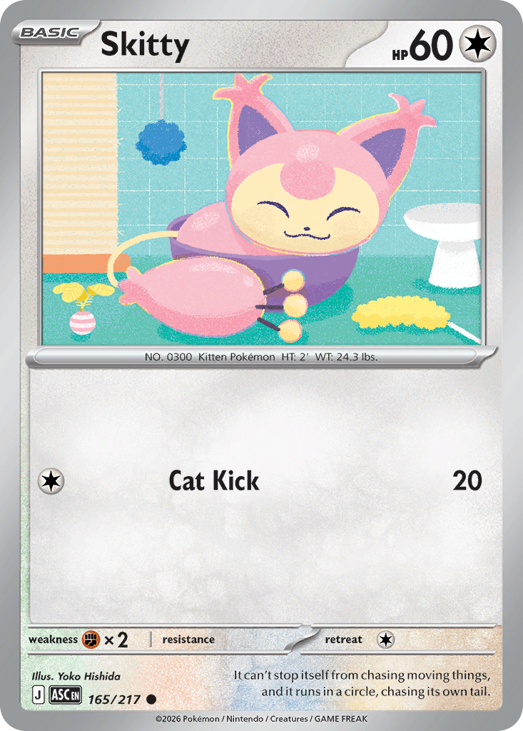 Skitty 165 — Ascended Heroes