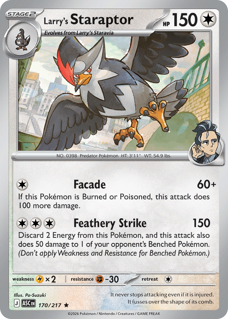 Larry's Staraptor 170 — Ascended Heroes