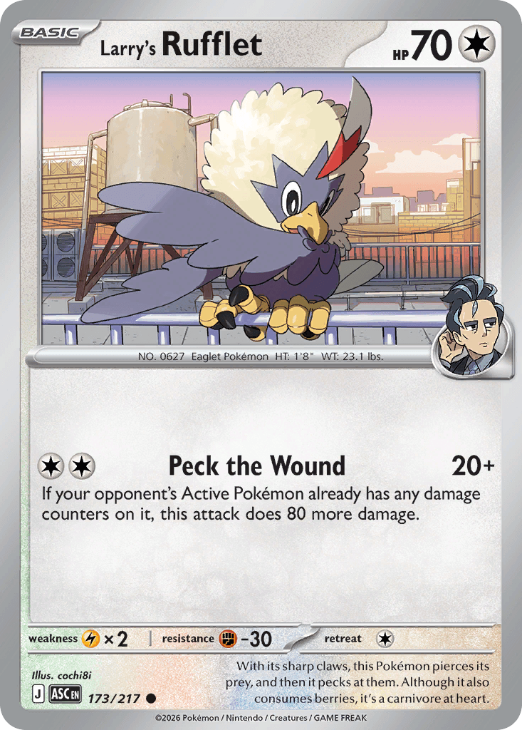 Larry's Rufflet 173 — Ascended Heroes