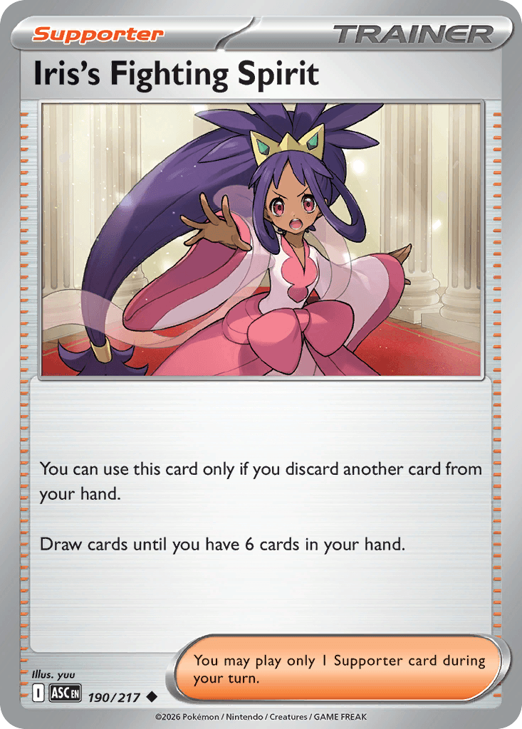 Iris's Fighting Spirit 190 — Ascended Heroes
