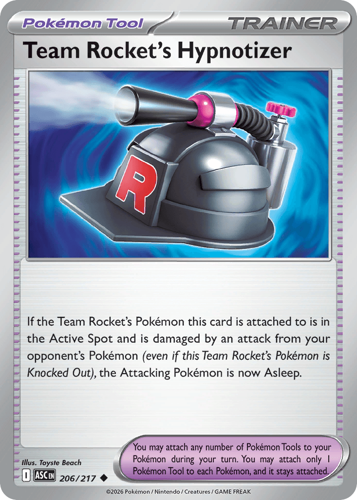 Team Rocket's Hypnotizer 206
