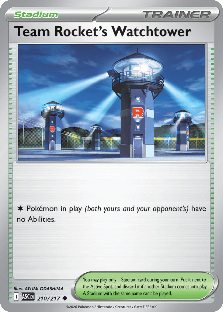 Team Rocket's Watchtower 210