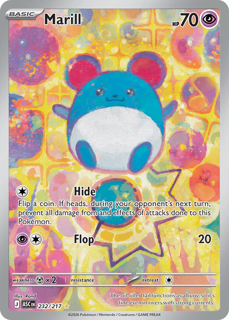 Marill 232 — Ascended Heroes
