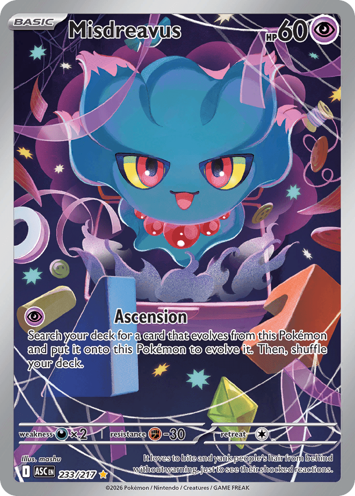 Misdreavus 233 — Ascended Heroes