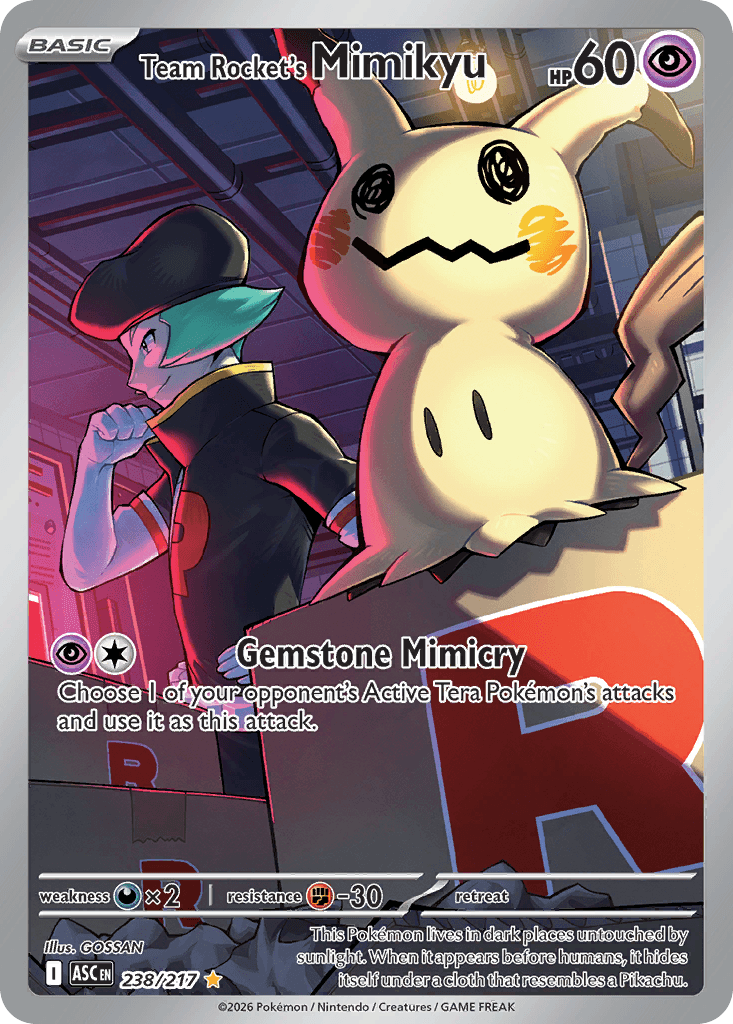 Team Rocket's Mimikyu 238