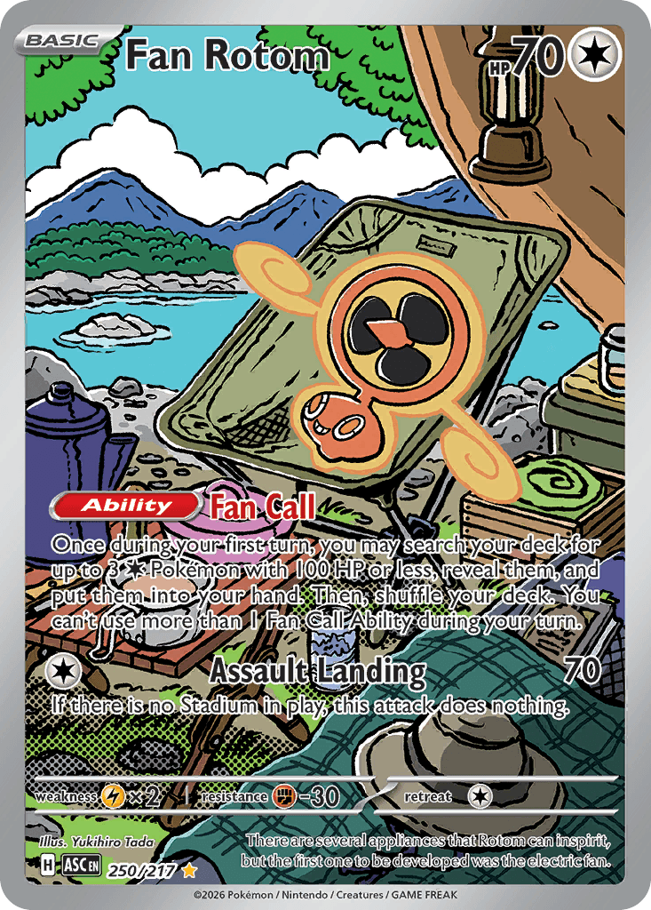 Fan Rotom 250 — Ascended Heroes