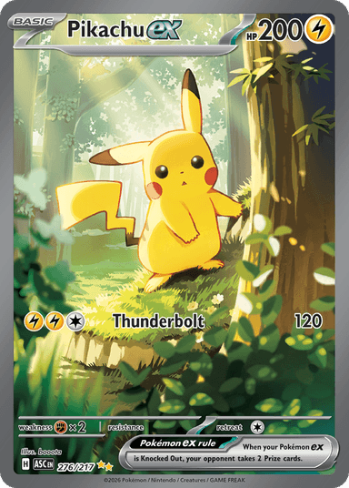 Pikachu ex 276