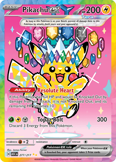 Pikachu ex 277