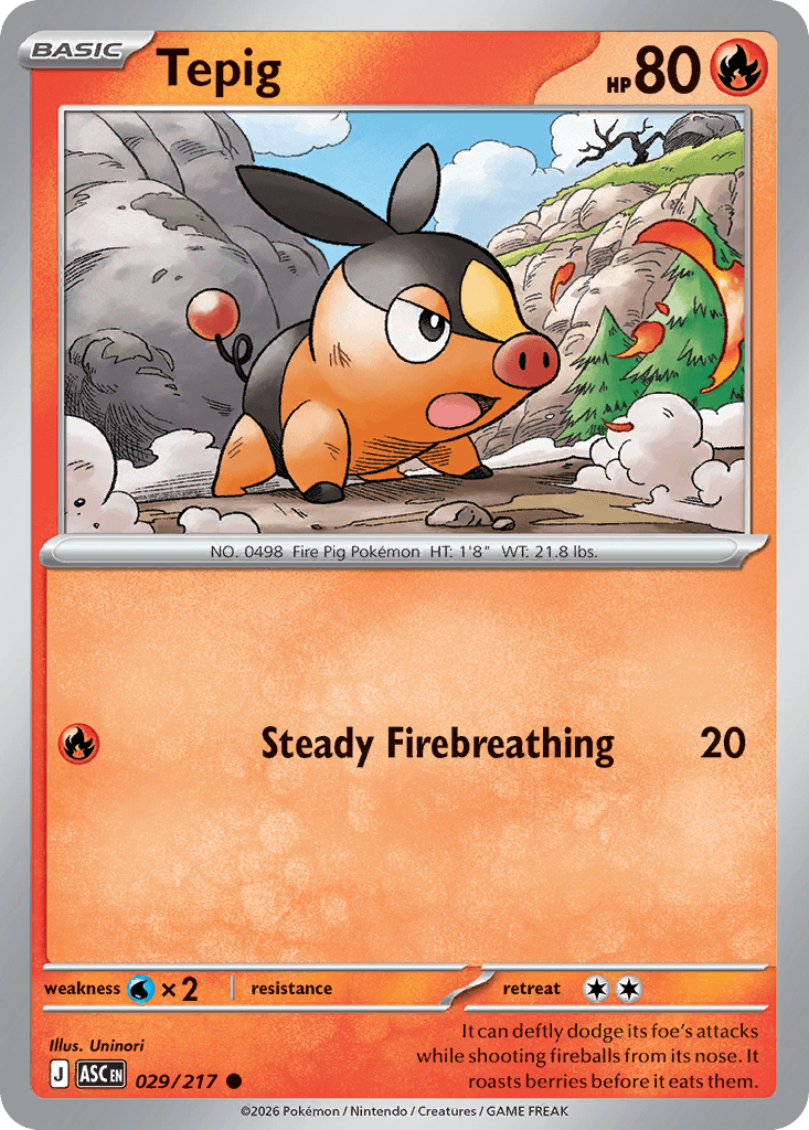 Tepig 29 — Ascended Heroes