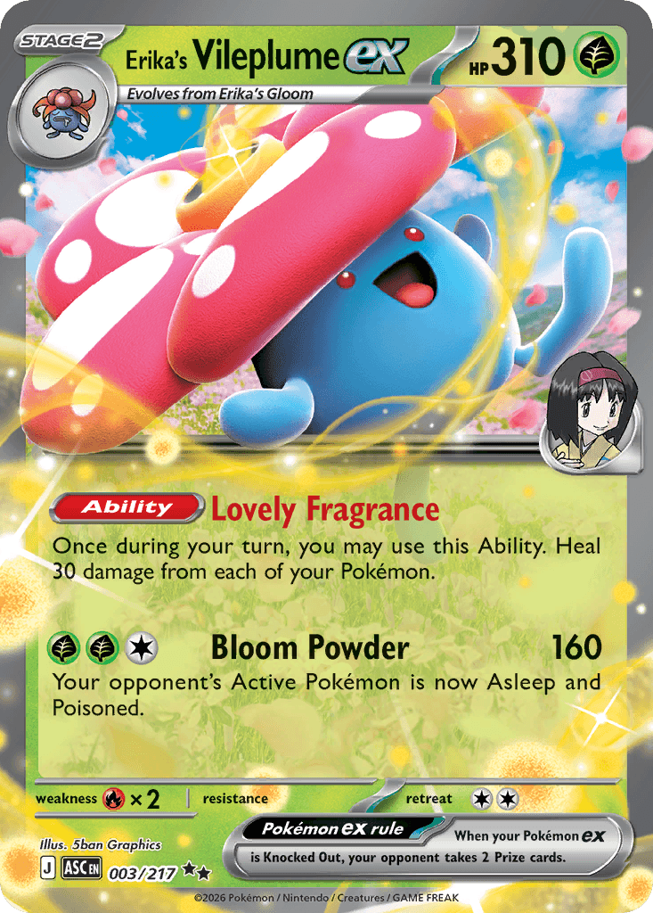 Erika's Vileplume ex 3