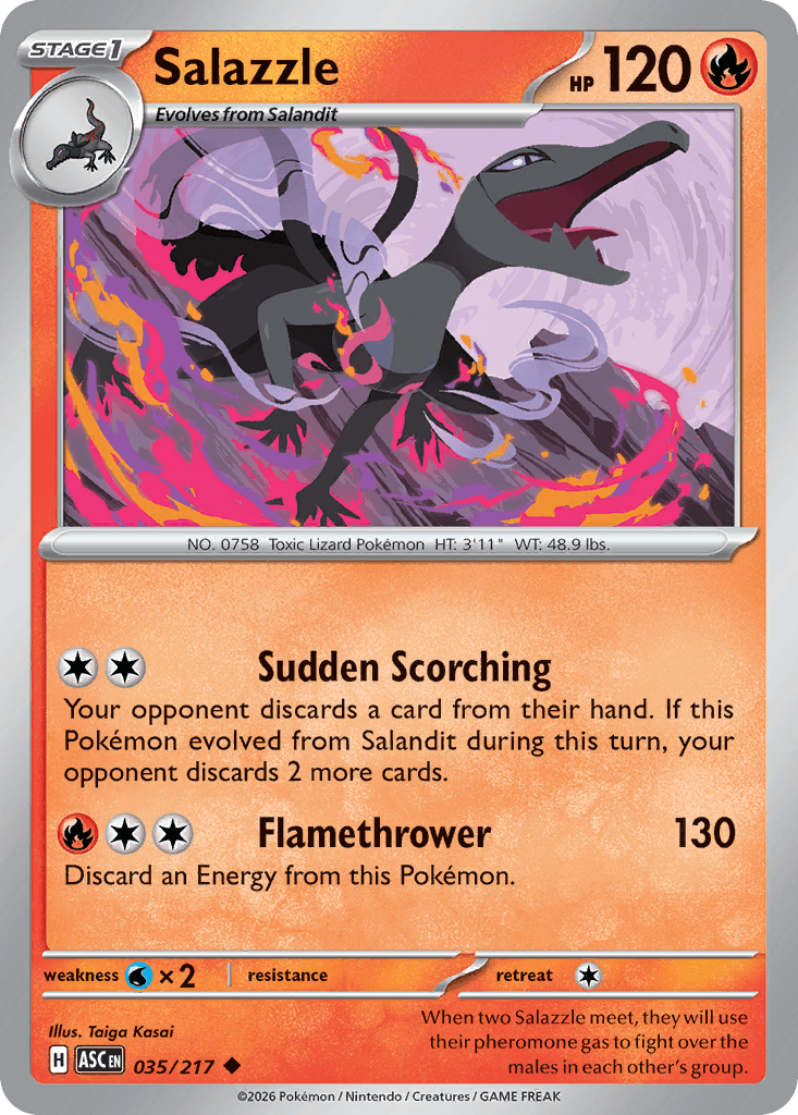 Salazzle 35 — Ascended Heroes