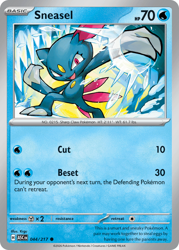Sneasel 44 — Ascended Heroes