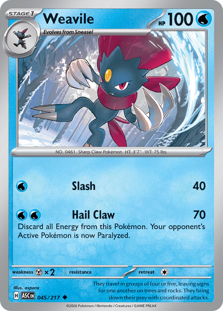 Weavile 45