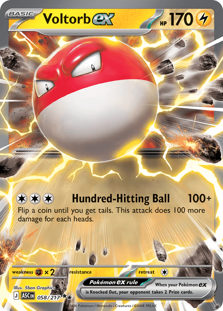 Voltorb ex 58