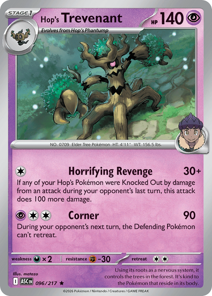 Hop's Trevenant 96