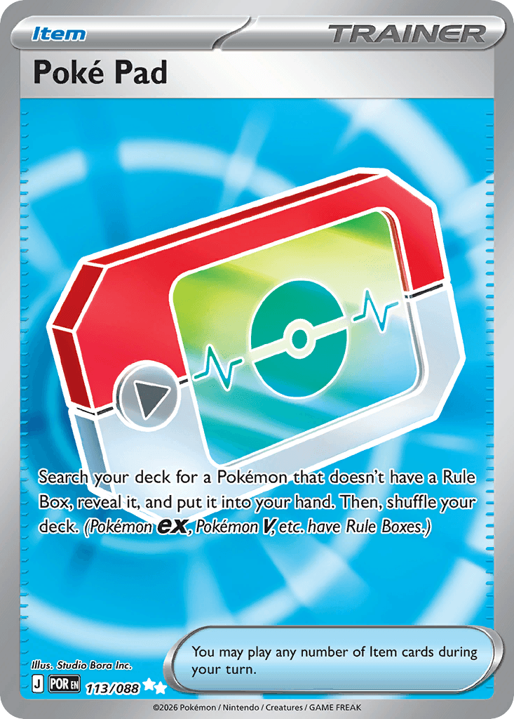 Poké Pad 113 — Perfect Order