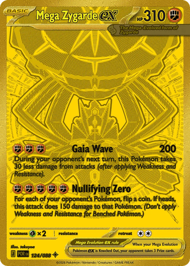 Mega Zygarde ex 124