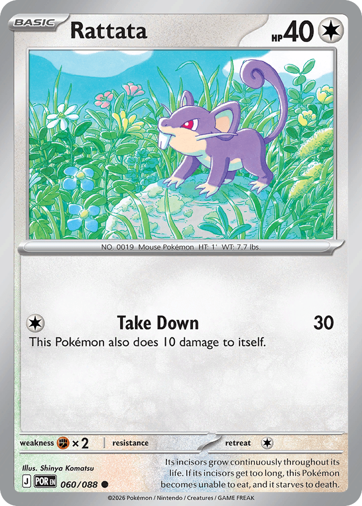 Rattata 60 — Perfect Order