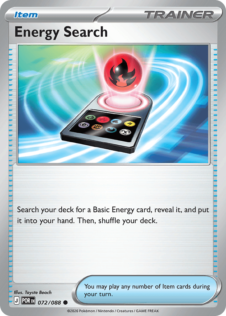 Energy Search 72 — Perfect Order
