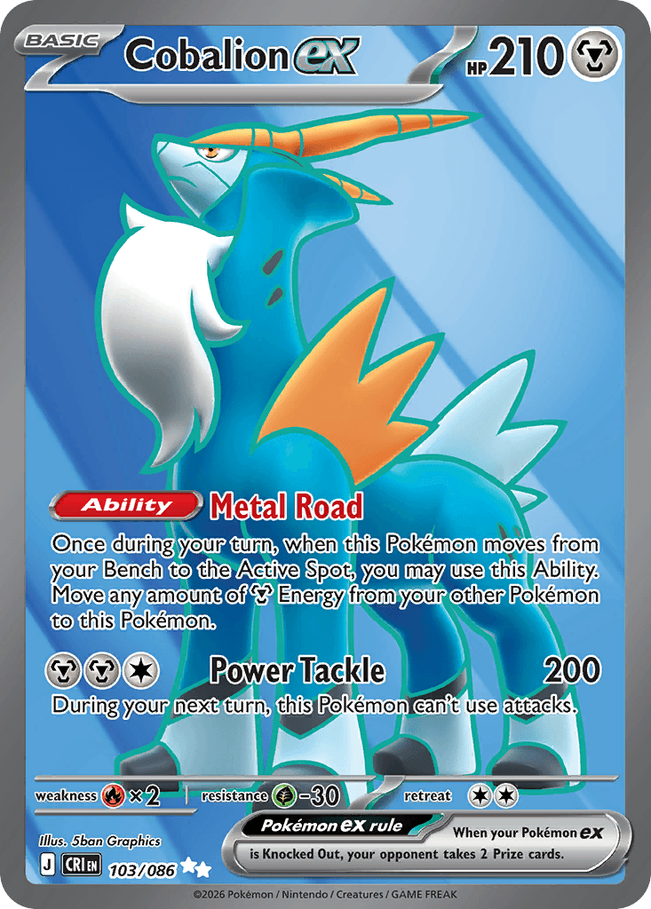Cobalion ex 103 — Chaos Rising