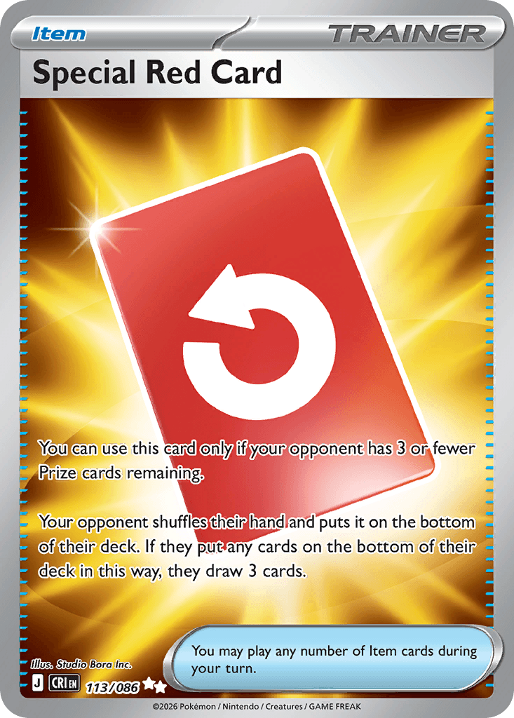 Special Red Card 113 — Chaos Rising