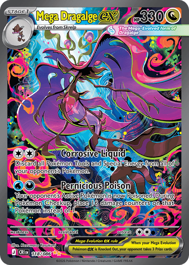 Mega Dragalge ex 118
