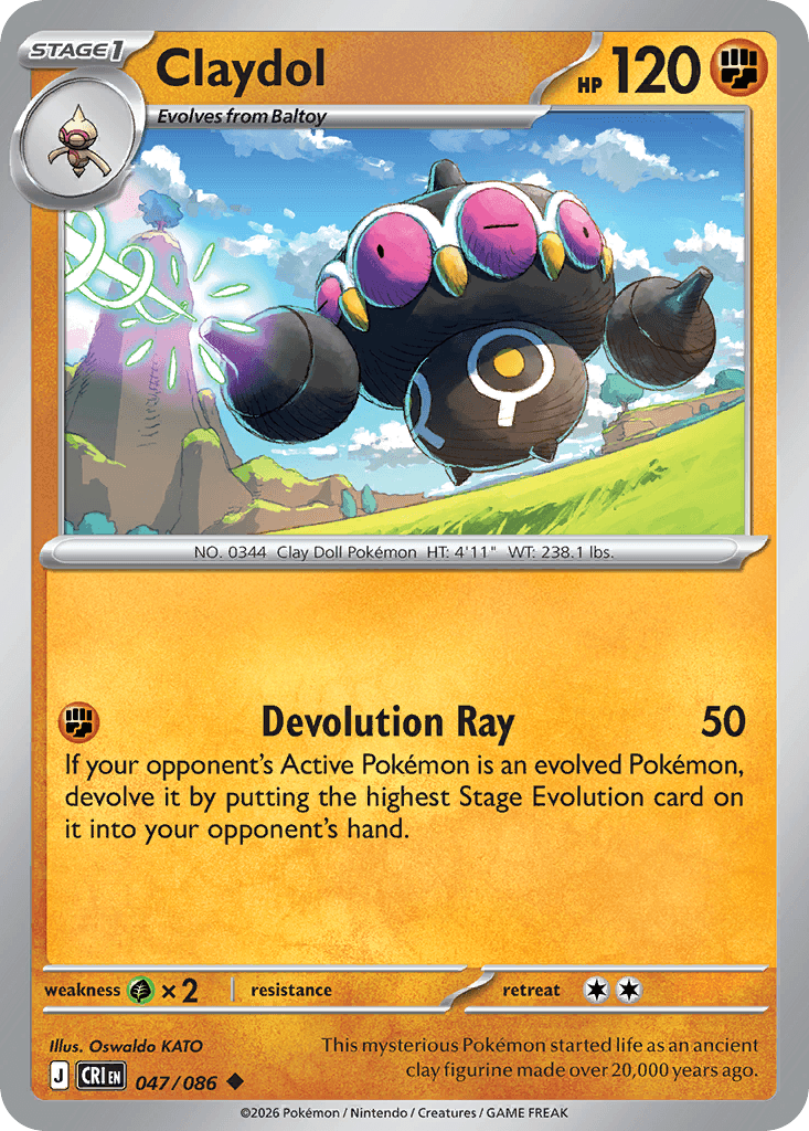 Claydol 47 — Chaos Rising