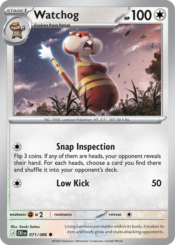 Watchog 71 — Chaos Rising