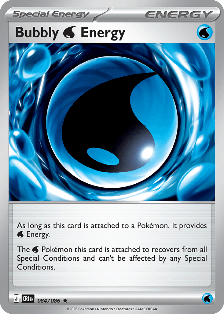 Bubbly Water Energy 84