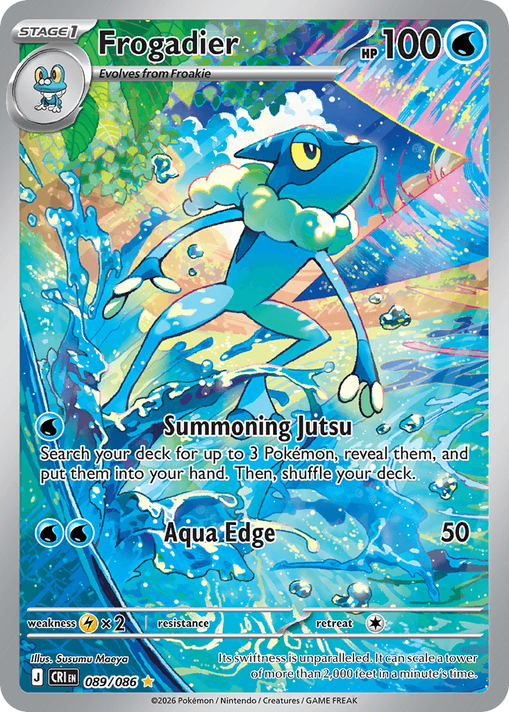 Frogadier 89 — Mega Evolution: Chaos Rising