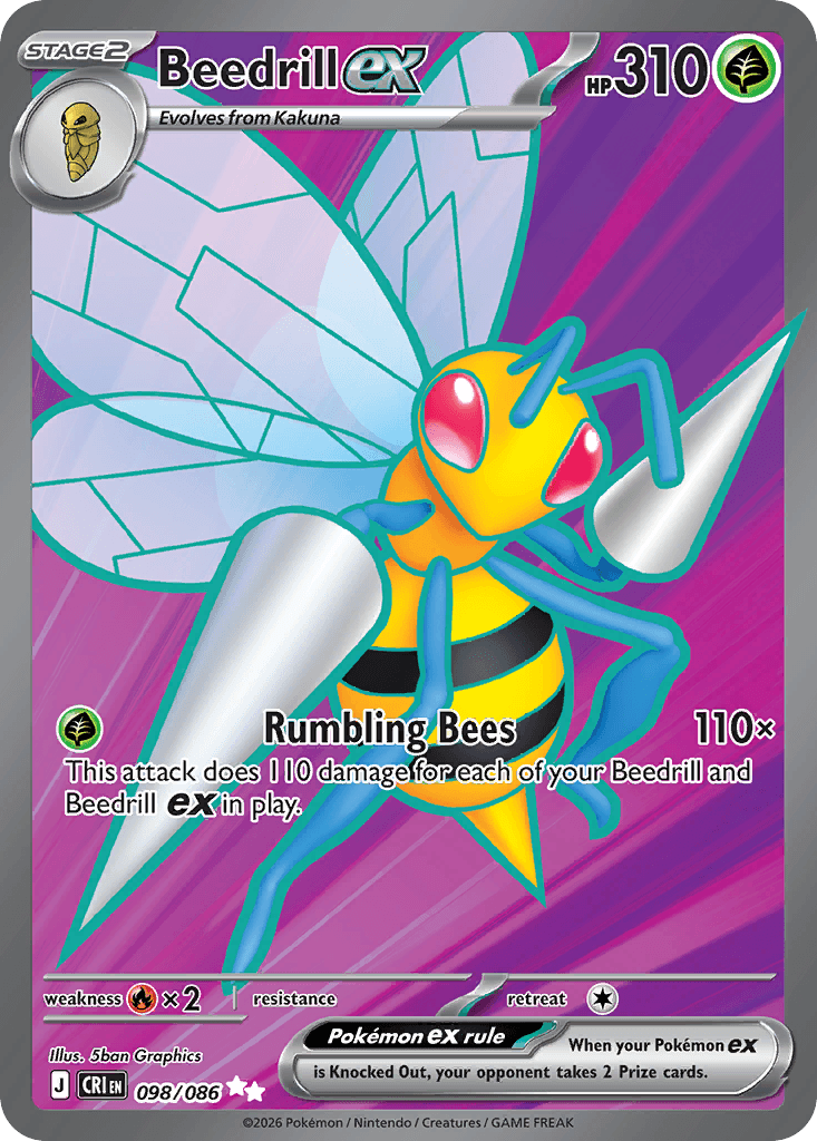 Beedrill ex 98