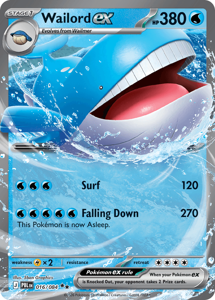 Wailord ex 16