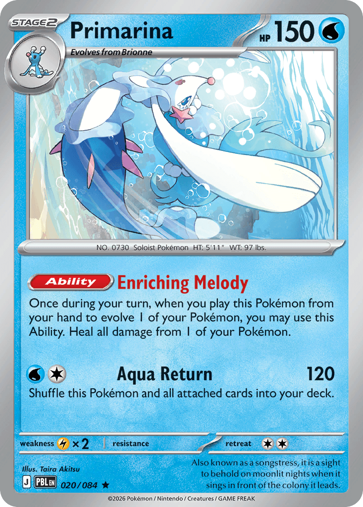 Primarina 20 — Pitch Black
