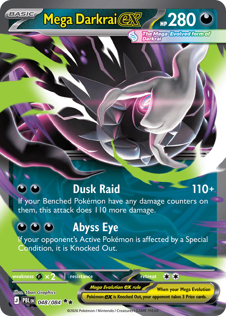 Mega Darkrai ex 48