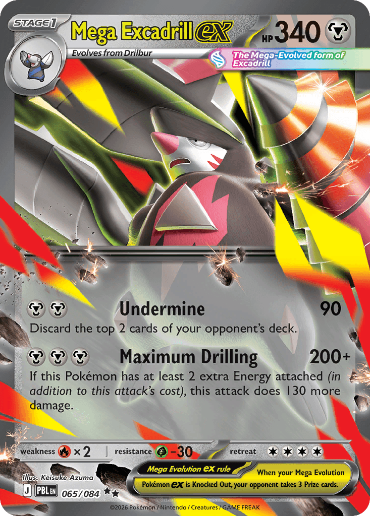 Mega Excadrill ex 65