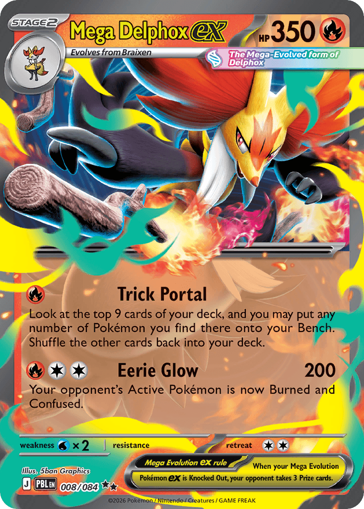 Mega Delphox ex 8