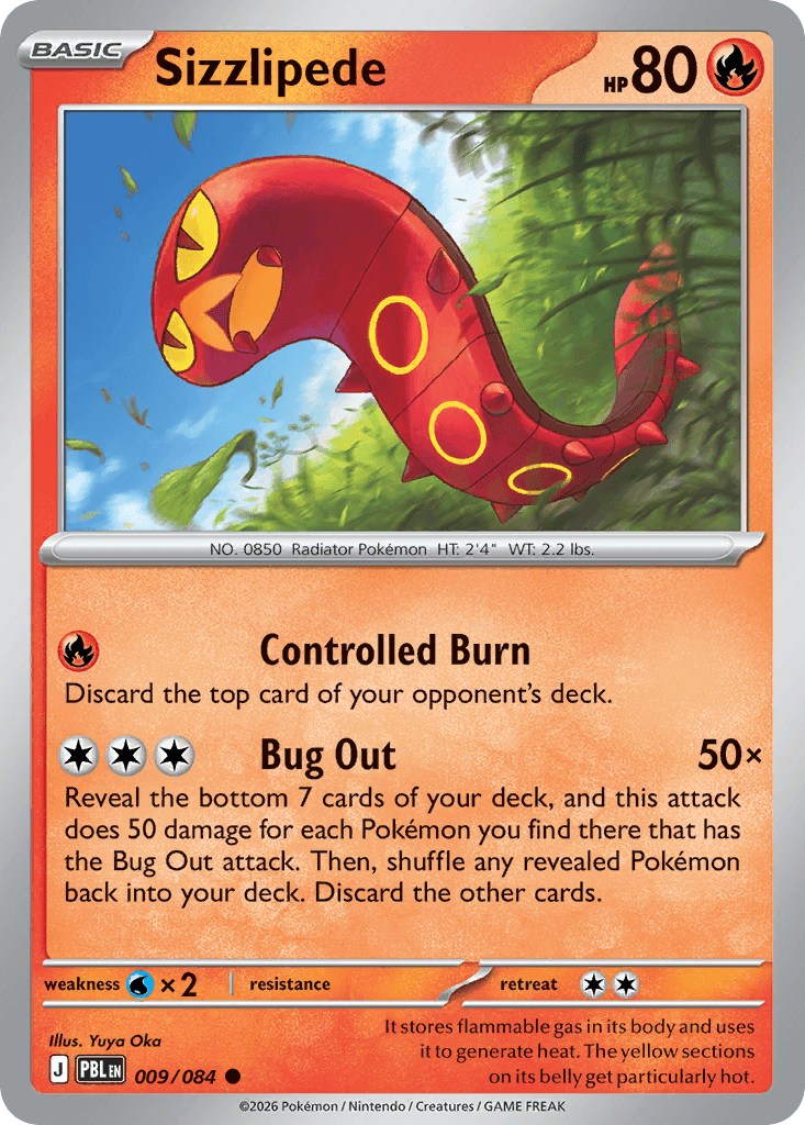 Sizzlipede 9