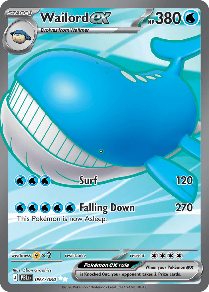 Wailord ex 97