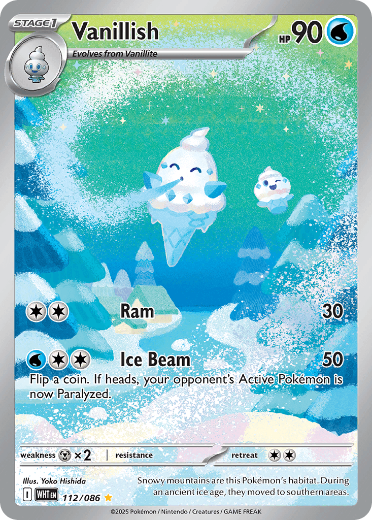 Vanillish 112 — White Flare