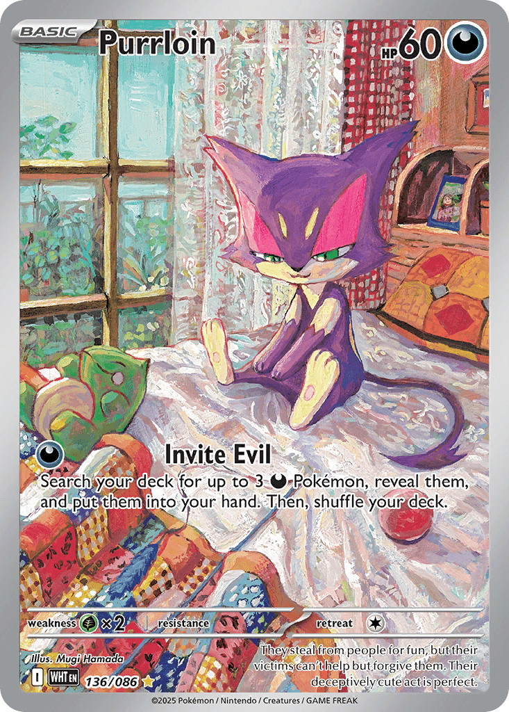 Purrloin 136 — White Flare