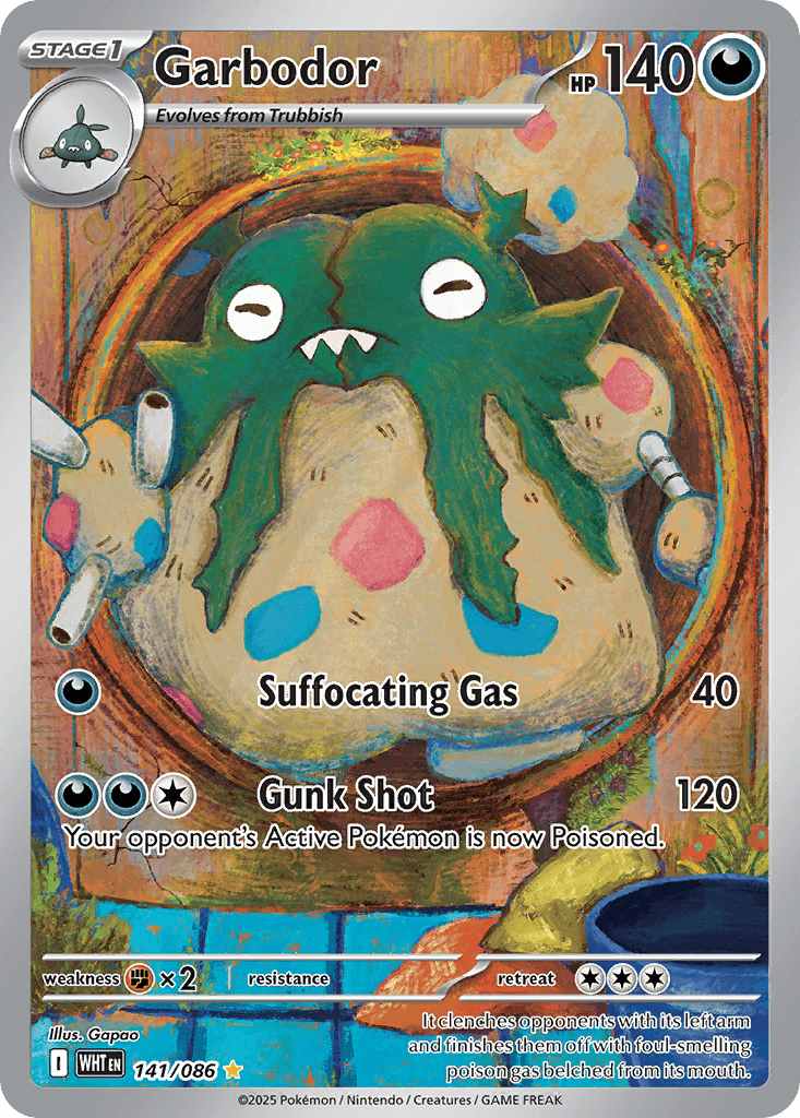 Garbodor 141 — White Flare