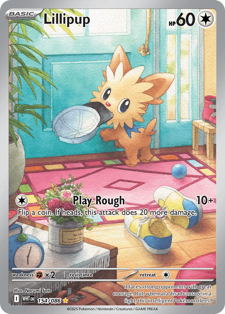 Lillipup 154 — White Flare