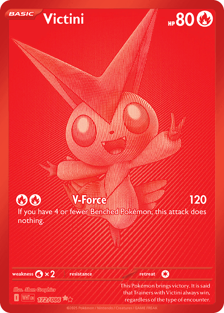 Victini 172 — White Flare