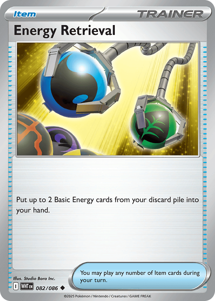 Energy Retrieval 82 — White Flare