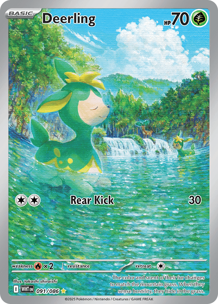 Deerling 91 — White Flare