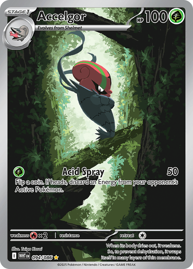 Accelgor 94 — White Flare